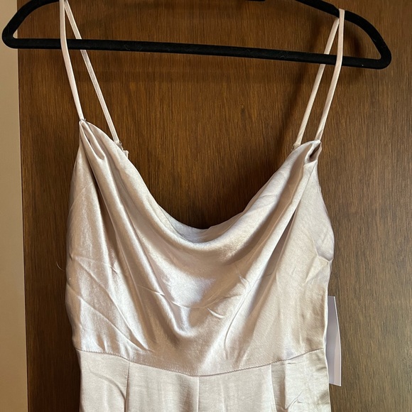 Brand new, never worn champagne jumpsuit! - Picture 2 of 4